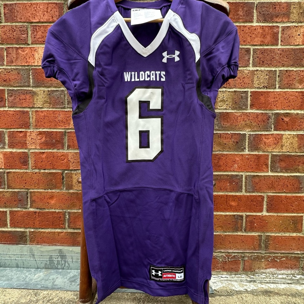 Under Armour 2014 Kansas State Wildcats Player Sample Jersey Football Athletic L